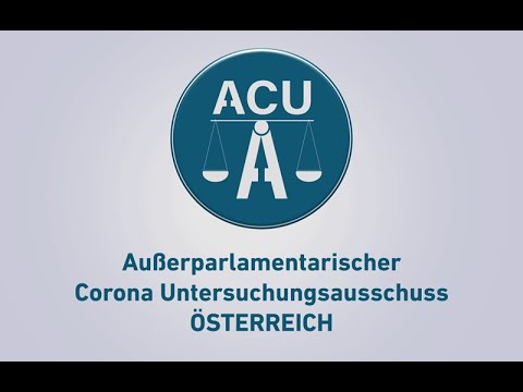 Pressekonferenz Gründung des Außerparlamentarischen Corona Untersuchungsausschuss Österreich ACU-A