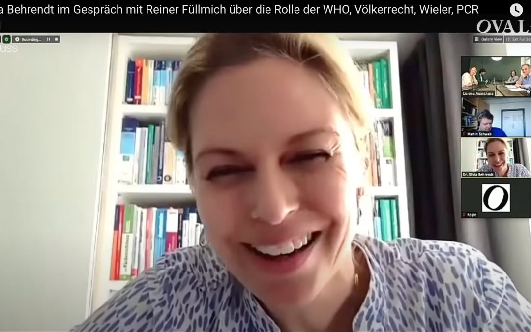 Dr. Silvia Behrendt zur Rolle der WHO und des Völkerrechts